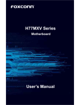 Foxconn H77MXV-D User manual