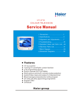 Haier HT-3718 User manual