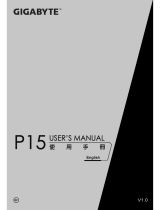 Gigabyte P15 User manual