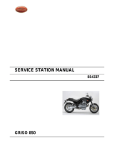 MOTO GUZZI GRISO 850 2007 Service Station Manual