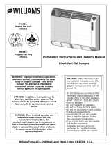 Williams 2903511 Installation Instructions And Owner's Manual