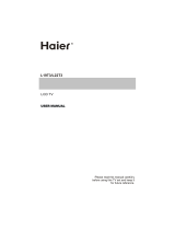 Haier L22R3W User manual