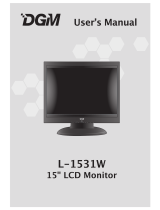 DGM L-1531W User manual