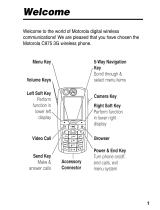 Motorola C975 User manual