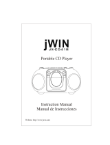 jWIN JX-CD418 User manual
