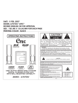 Etec A707DXI Operating Instructions Manual