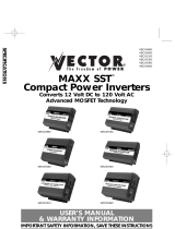 Vector MAXX SST VEC054D User's Manual & Warranty Information