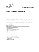 Hewlett Packard Enterprise AirProtect Sentry 5850 User manual