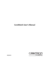 Cabletron Systems CoreWatch User manual