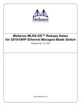 Mellanox Technologies SX1018HP Release note