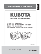 Kubota GL9000-STD User manual