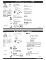 Lenovo N5901 Quick start guide