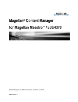Magellan Maestro 4350 - Automotive GPS Receiver User manual