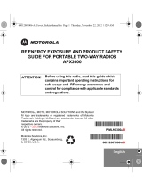 Motorola Astro APX 3000 User manual