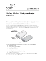 3com 3CRWE675075 - 11a/b/g Wireless LAN Workgroup Bridge Quick start guide