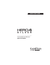 GoPro HERO4 Silver Quick start guide