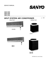 Sanyo K3612W User manual