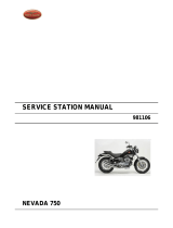 MOTO GUZZI NEVADA 750 Service Station Manual