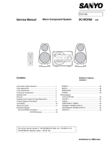 Sanyo DC-MCR60XE User manual