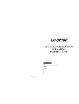 Haier LC-3218P Operating Instructions Manual