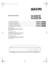 Sanyo VA-EXD1W User manual