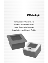 Metrologic Instruments MS863 User manual