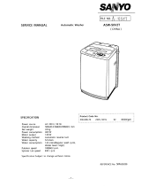 Sanyo ASW-50V2T User manual