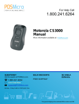 Motorola Symbol CS3070 User manual