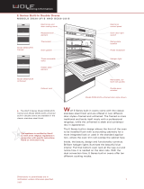 Wolf Appliance Company E Series DO30-2F/S User manual