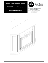 Southern Enterprises FA9316R0TX-Brown Mahogany Assembly Instructions Manual