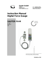sauter FH-M10 kN User manual