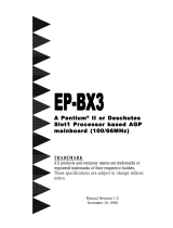 EPOX EP-BX3 User manual