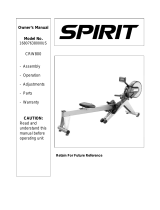 Spirit CRW800 Owner's manual