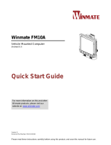Winmate FM10A Quick start guide