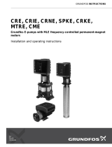 Grundfos CRNE Series Installation And Operating Instructions Manual