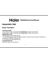 Haier HM-C300 User manual