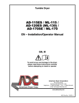 ADC AD-120ES Installation & Operator's Manual