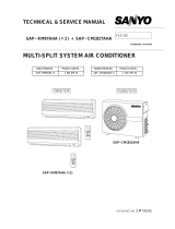 Sanyo SAP–CM1827AHA Technical & Service Manual