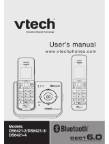 VTech Telecommunications DS6421-2 User manual