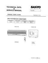 Sanyo CL2432 Technical Data And Service Manual