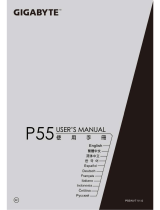 Gigabyte P55 User manual