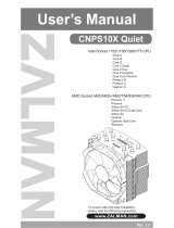 ZALMAN CNPS10X Quiet User manual