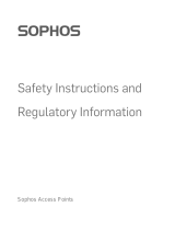 Sophos AP 100 Safety Instructions And Regulatory Information