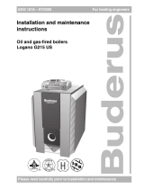 Buderus Logano G215 US Installation And Maintenance Instructions Manual
