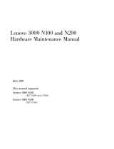 Lenovo 3000 N100 Hardware Maintenance Manual