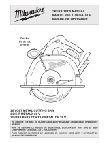 Milwaukee 0740-20 User manual