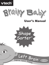 VTech Brainy Baby Shape Sorter User manual