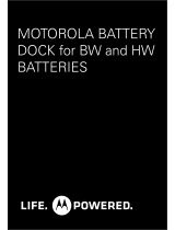 Motorola DROID BIONIC - BATTERY DOCK User manual