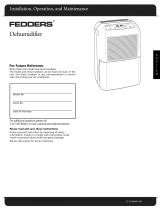 Fedders operation and Installation, Operation & Maintenance Instructions Manual