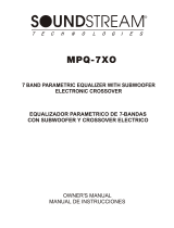 Soundstream MPQ-7XO User manual